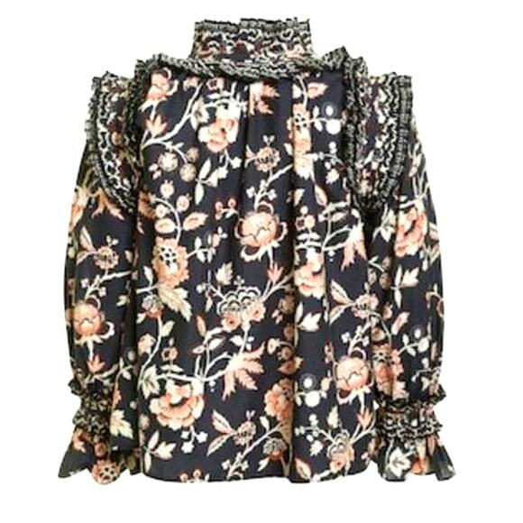 Love The Label Jessie Top in Devon Print S - Picture 2 of 10